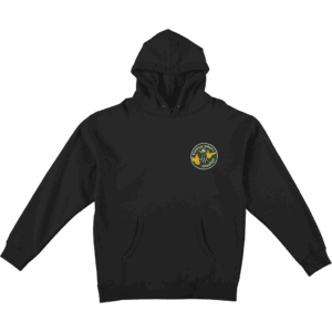 krooked sweatshirt quartersnacks hood snackman (black)