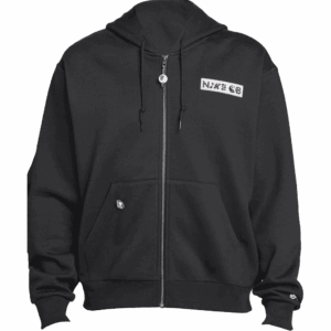 nike sb sweatshirt hooded zip souvenir (black)