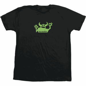 toy machine tee shirt og monster 90 (black/green)