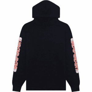 hockey sweatshirt independent hood half mask (black)