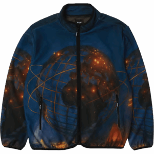 huf jacket polar flushing fleece (multi)