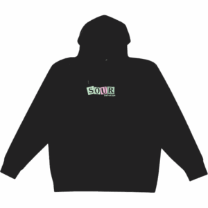 sour sweatshirt hood block (black)