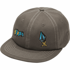 volcom cap 6 panel adj fa star shields (castlerock)