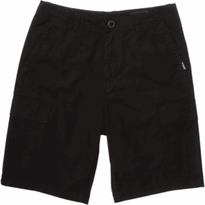 volcom short cargo strange tripper (black)