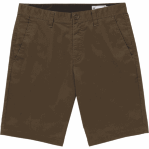 volcom short chino frickin modern stretch (dark earth)