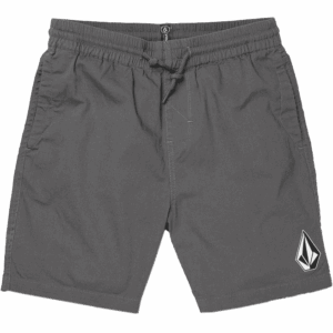 volcom short kids trunk deadly stones (gunmetal)