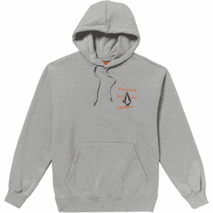 volcom sweatshirt hood workwear (heather grey)