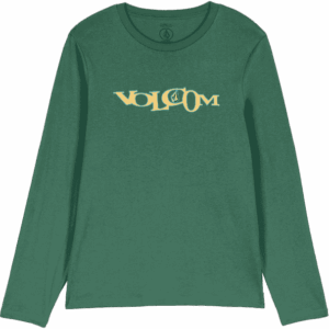 volcom tee shirt long sleeves skidder (vineyard green)