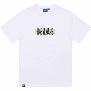 hélas tee shirt jazzy (white)