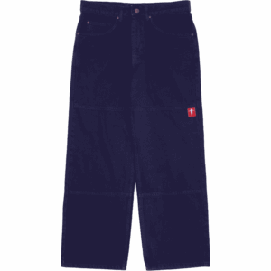 hockey pants jean double knee (overdyed blue)