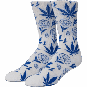 huf socks plantlife porcelain (white)