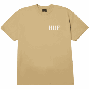 huf tee shirt classic H (sand/white)