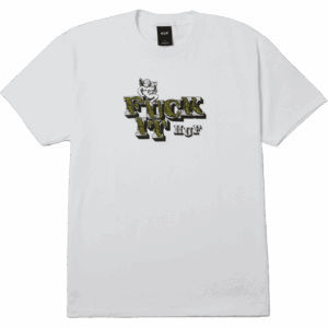 huf tee shirt divine (white)