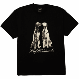 huf tee shirt dogged (black)