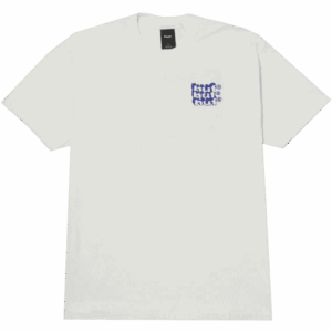huf tee shirt hand stacked (white)