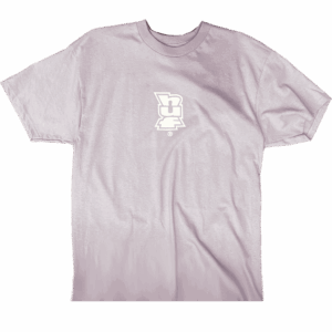 huf tee shirt megablast core (lilac chalk)