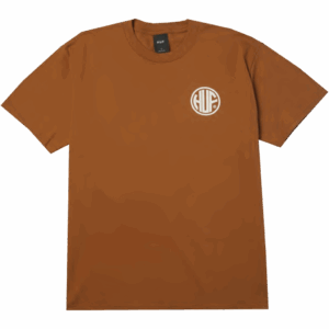 huf tee shirt regional (brown sugar/white)