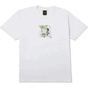 huf tee shirt take yours (white)