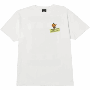 huf tee shirt video genie (white)