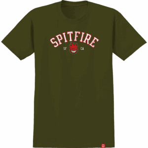 spitfire tee shirt team bighead (military green)