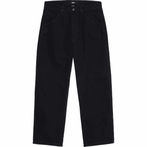 vans pants skate loose denim check-5 (black)