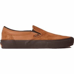 vans shoes skate slip-on (brown/gum)