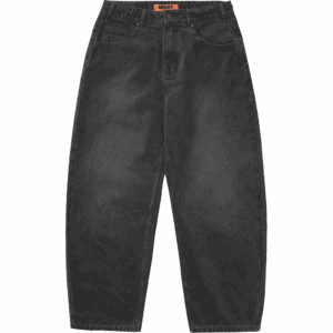 butter goods pants denim jeans garage (faded black)