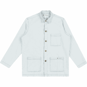 cat wwr shirt jacket denim overshirt (light wash)