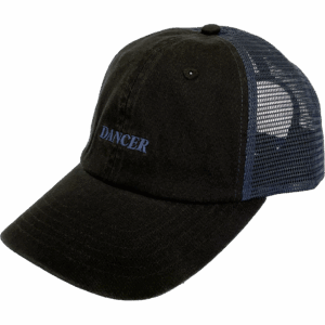 dancer cap trucker (black/navy)