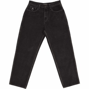 nnsns pants denim bigfoot (black washed)
