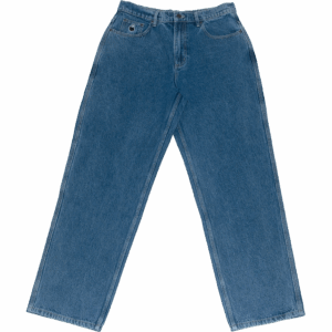 nnsns pants denim bigfoot (blue washed)