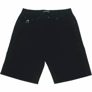 nnsns short denim bigfoot (black coton)