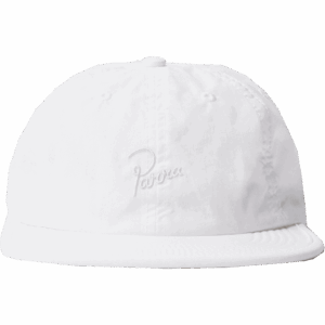 parra cap 6 panel signature (white)