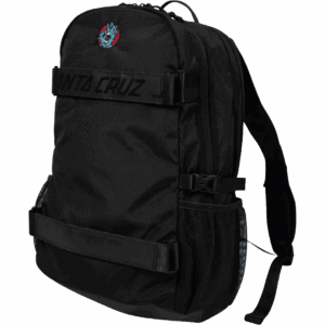 santa cruz bag backpack skate hand dot emb (black)