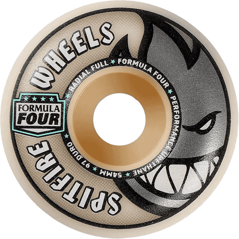 spitfire wheels formula four radial full 97a 54mm spitfire wheels formula four radial full 97a 54mm