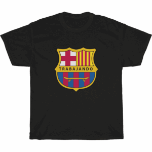 trabajando tee shirt barcelona og (black)
