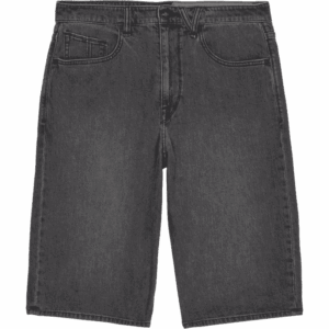 volcom short denim chillow (black grey)