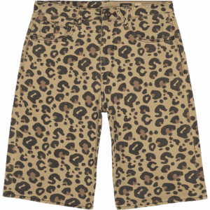 volcom short denim chillow (cheetah)