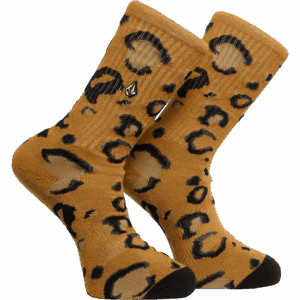 volcom socks print mixer (orange)