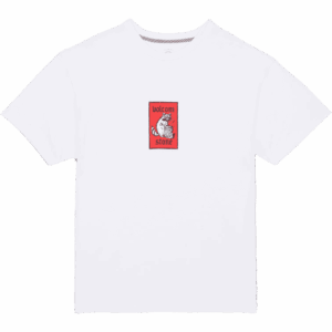 volcom tee shirt rockout (white)