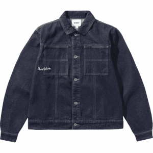 butter goods jacket daniel johnston bull selvedge (raw indigo)