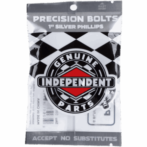 independent bolts genuine parts cross (black/silver) phillips 1