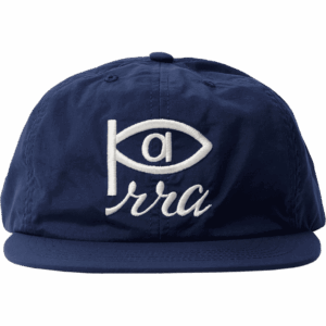 parra cap 6 panel weird eye (blue)