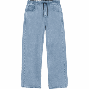 volcom pants denim freazy loose ew (pale aqua)