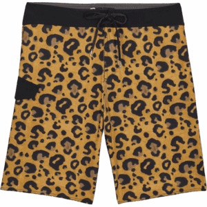 volcom short boardshort swim trunk cheetah mod (cheetah)