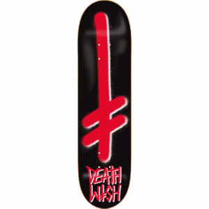 deathwish board gang logo (black/red) 8