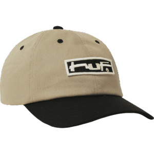 huf cap 6 panel curved visor (clay)