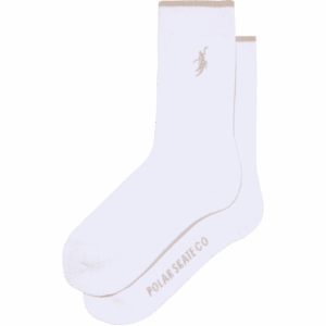polar socks business no complies forever (white sand)