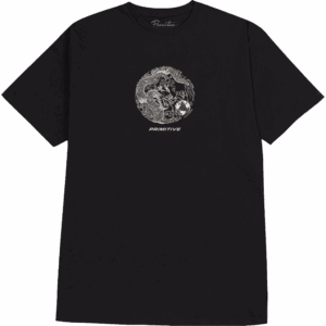 primitive tee shirt drago (black)