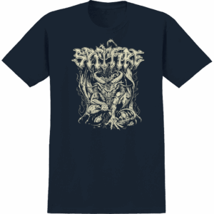 spitfire tee shirt demon redux (navy)